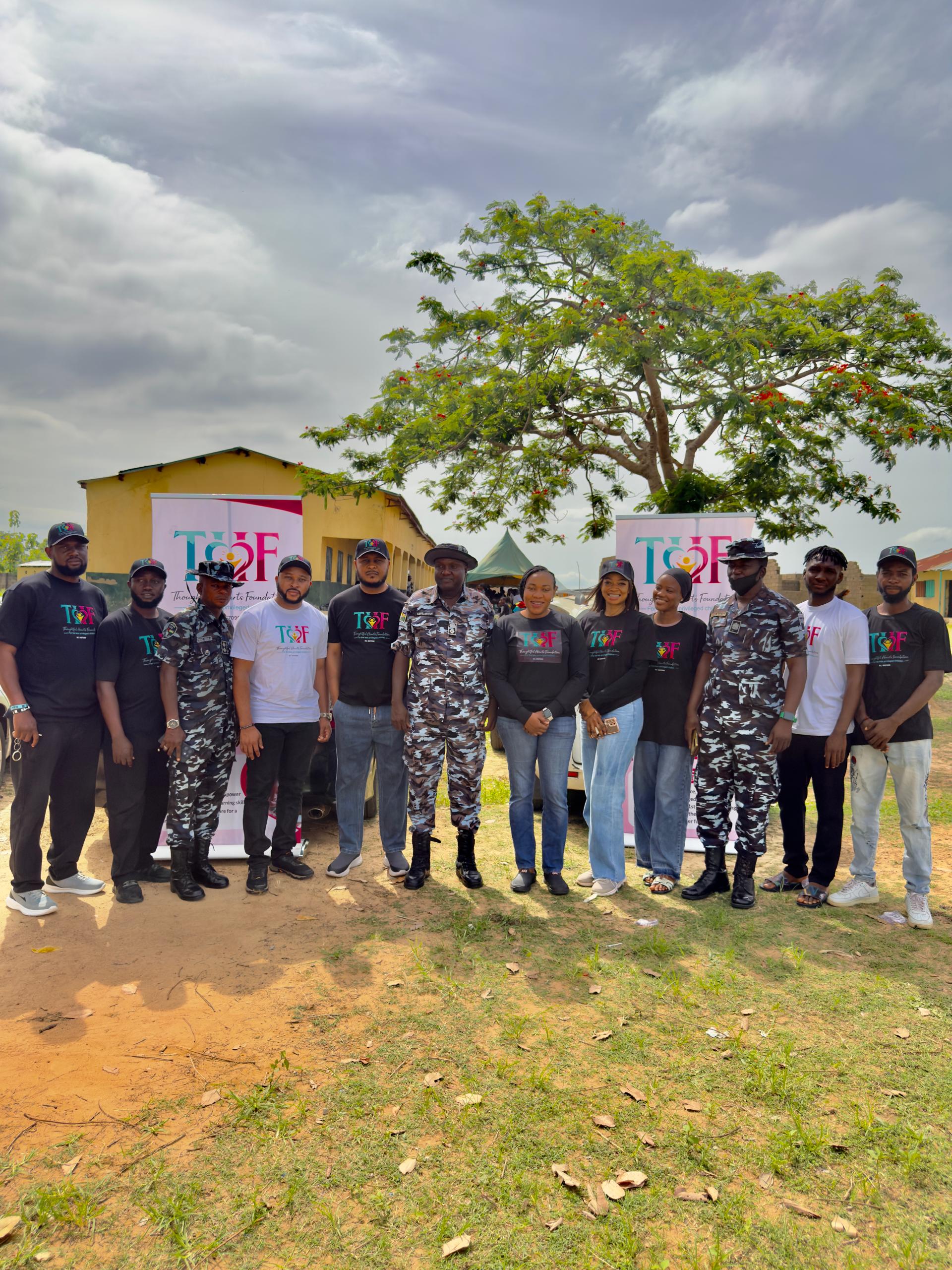 Children at Children&rsquo;s Day outreach 2026